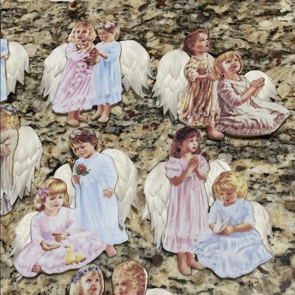 Angel Ornaments Set of 9 - Picture 5 of 16